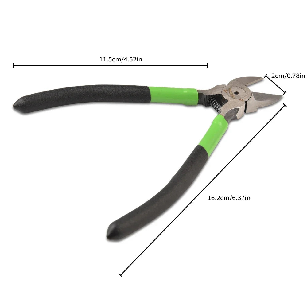 Professional Multifunctional Diagonal Pliers Needle Nose Universal Wire Cutters - Essential Hardware Tools for Electricians