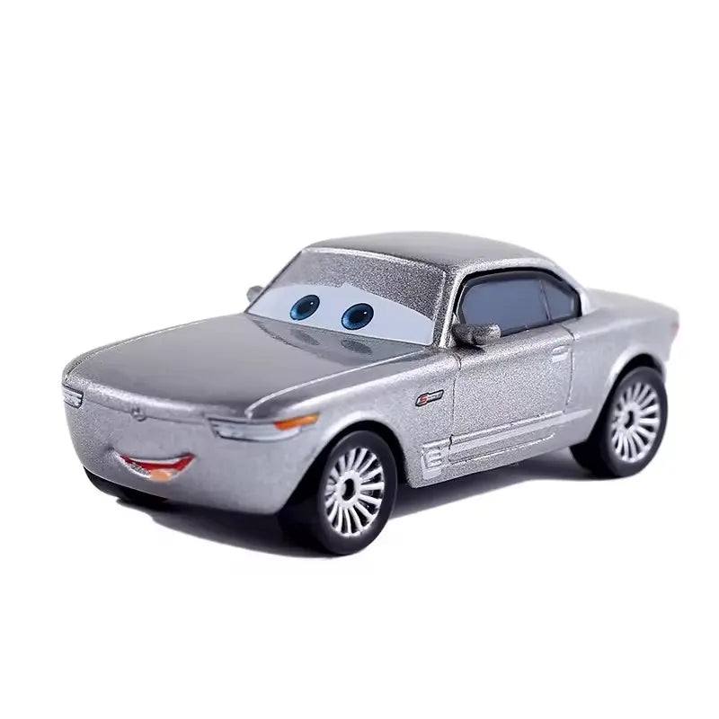 Cars 3 Doc Hudson Sally Mater Lightning McQueen Anime Model Alloy Cars 1:55 Metal Die Casting Racing Toys Child Birthday Gifts