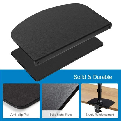 Monitor Mount Reinforcement Plate Large Table Mounting Bracket For C Clamp