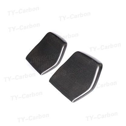 Real Dry Carbon Fiber Car Interior Seat Back Covers Trims Accessories for BMW F80 M3 F82 F83 M4 F87 M2 M2C 2019+ Car accessories