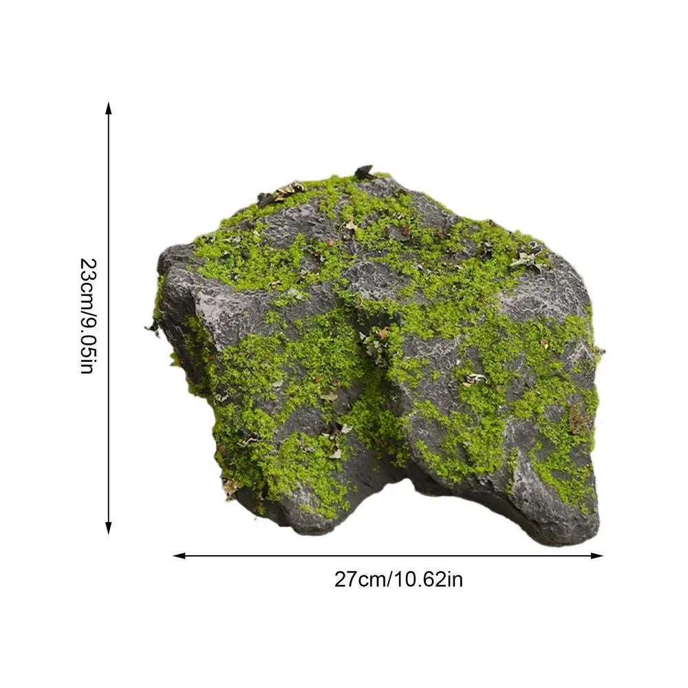 1 Piece Simulated Moss Stone Fake Rock For Indoor And Outdoor Garden Decoration Artificial Landscape Home Decoration