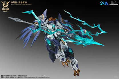 In Stock Thunderstorms Mordred The Round Table Knights SNAA SC-011 1/144 Plastic Assembly Model Kit Robot Figures Gifts