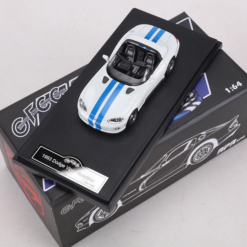 GFCC 1:64 1993 Dodge Viper Roadster/Coupe Alloy Model Car