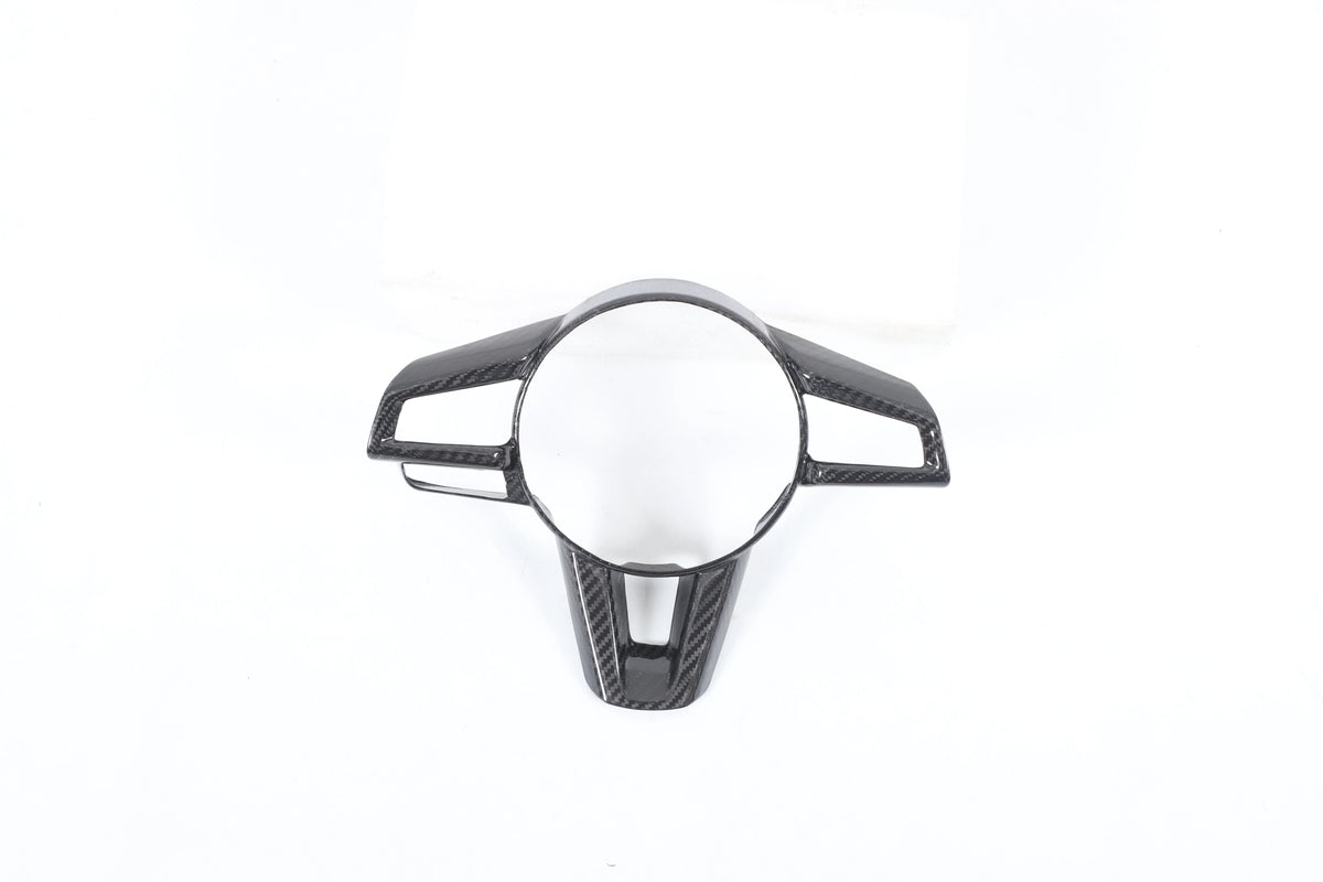 Steering Wheel Key Frame Trim Sticker Steering Wheel Decorative Frame For Fiat Abarth 124 NF 348 348AX Mazda MX-5 ND 2016-2026