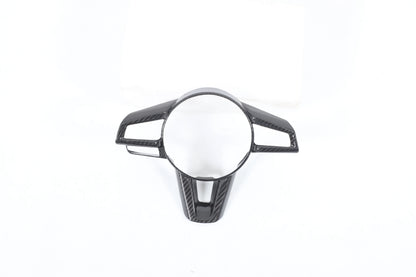 Steering Wheel Key Frame Trim Sticker Steering Wheel Decorative Frame For Fiat Abarth 124 NF 348 348AX Mazda MX-5 ND 2016-2026