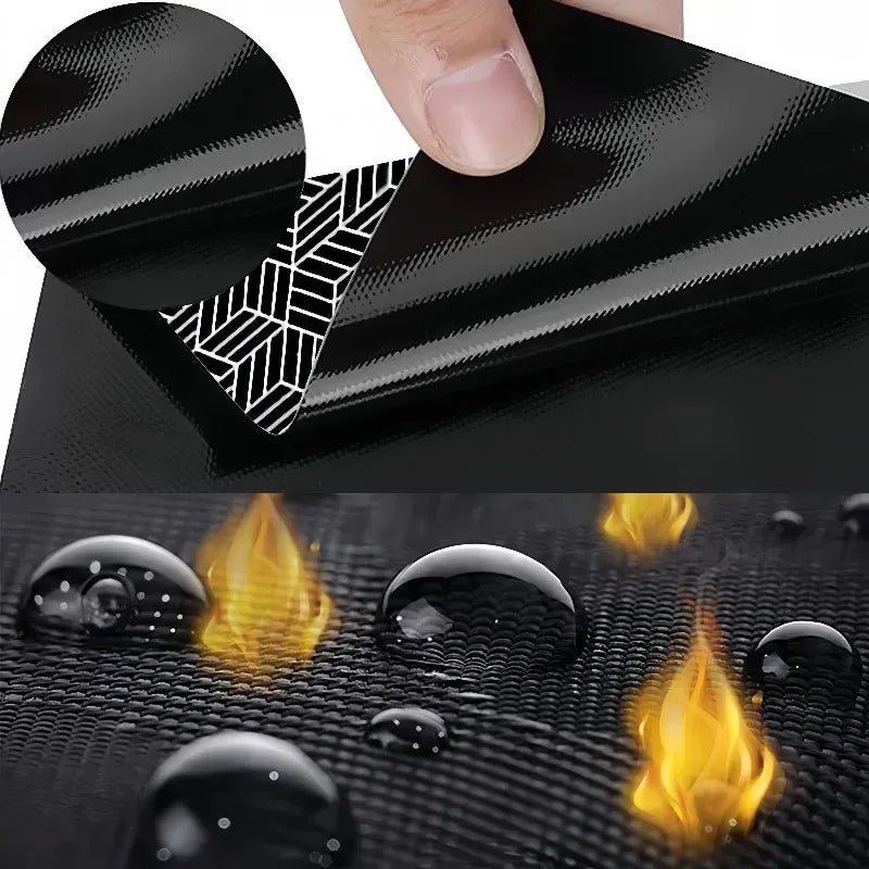Silicone Cooktop Mat Fireproof Protection Flexible Induction Baking Plate Pad Kitchen Counter Accessories Set