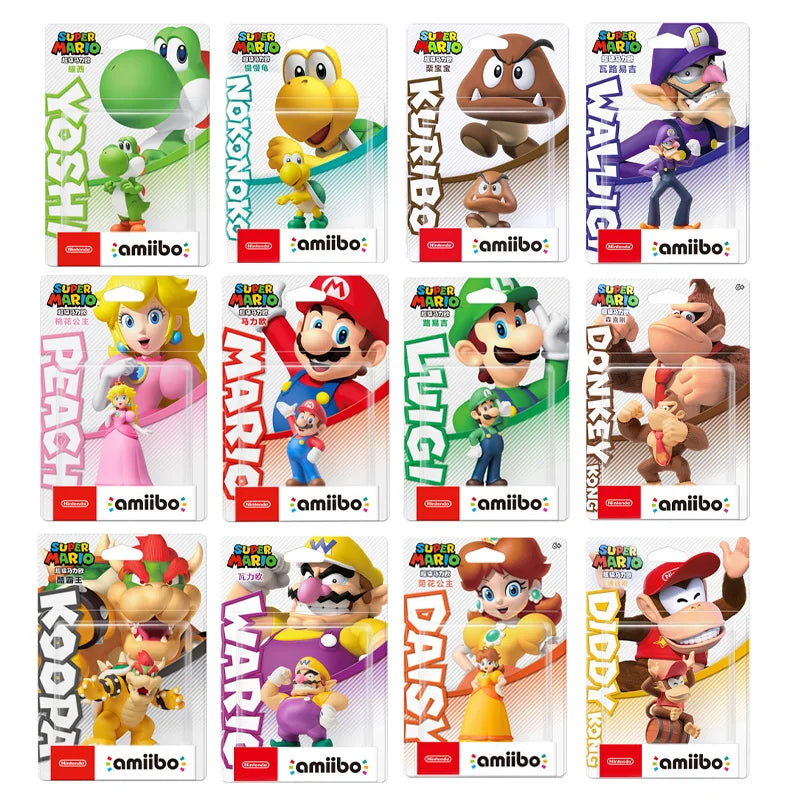 ARTSWIFT Amiibo Figure Super Mario Odyssey Series Peach Browser Yoshi Luigi Original Asian Version Region Free In Stock