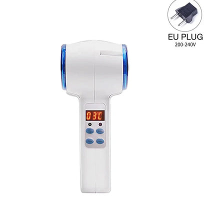 Hot and Cold Hammer Face Massager with Blue Light Therapy Skin Tightening Lifting Anti-Wrinkle Beauty Device