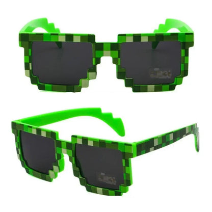 Hot 20 Styles Fashion Sunglasses Kids Cos Play Action Game Toy Cosplay Square Glasses with EVA Case Toys for Children Gift