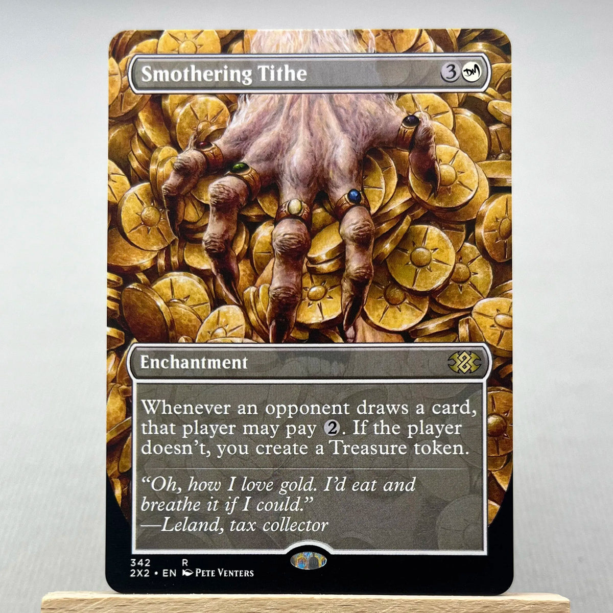 2X2 HOLO9-001 Tcg Proxy Cards Phyrexian Altar Imperial Seal Mana Vault Dockside Extortionist Damnation Force of Negation