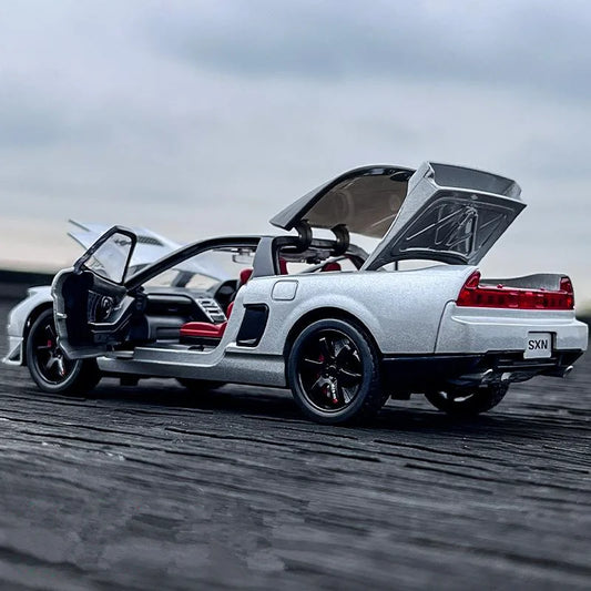 1:32 HONDA Acura NSX NA1 Alloy Sports Car Model Diecasts & Toy Vehicles Metal Racing Car Model Simulation Sound Light Kids Gifts