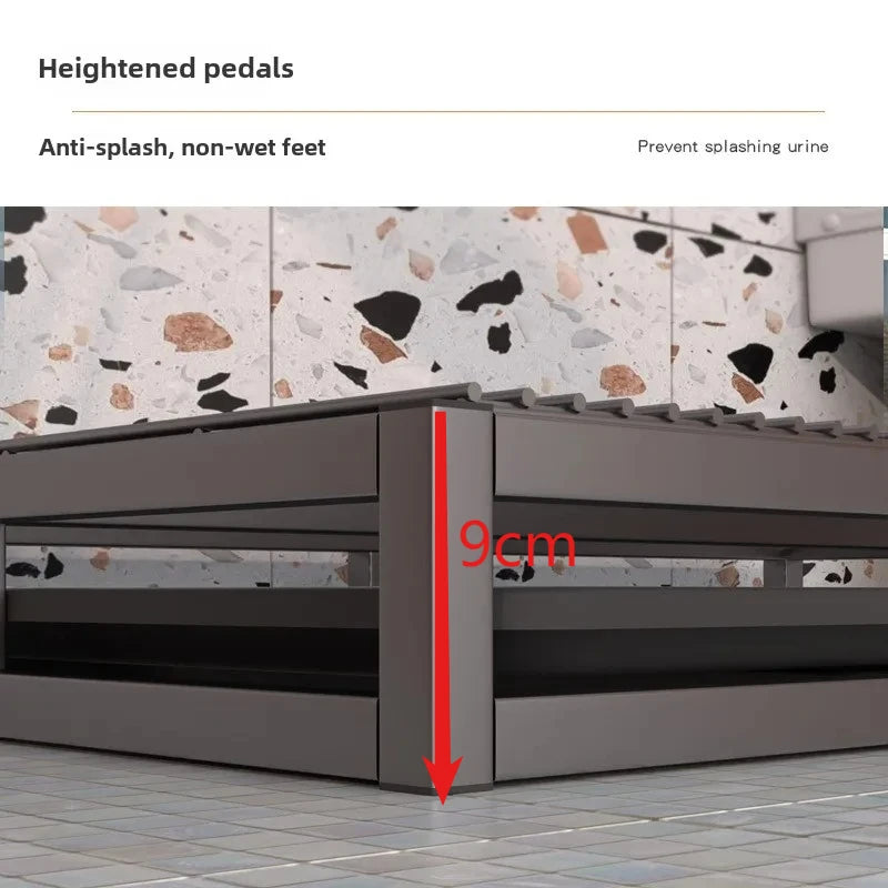Metal material dog toilet, small dog toilet, small dog urinal, medium and large dog and cat litter box, cleaning pet supplies