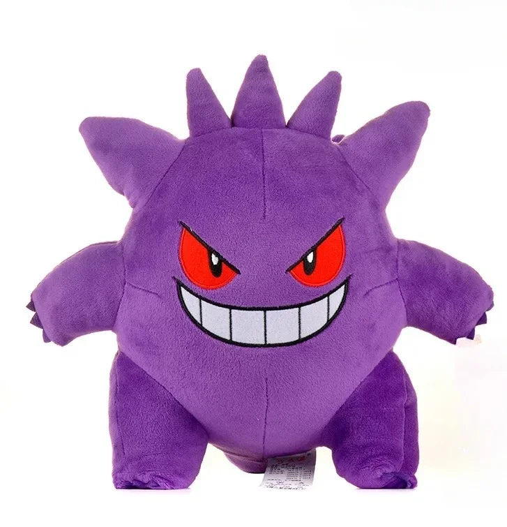 Anime Cartoon Gastly Evolution Edition Haunter Gengar Plush Toy Anime Stuffed Doll Gift for Kid Birthday Xmas Collection