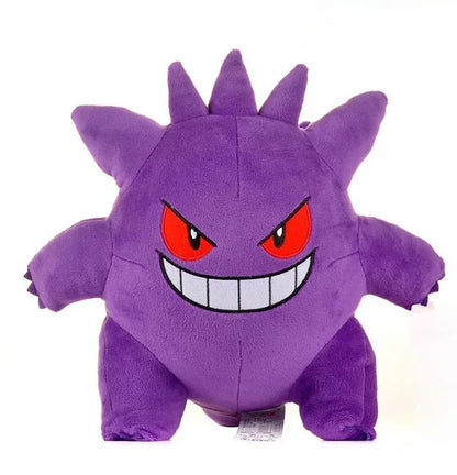 Anime Cartoon Gastly Evolution Edition Haunter Gengar Plush Toy Anime Stuffed Doll Gift for Kid Birthday Xmas Collection