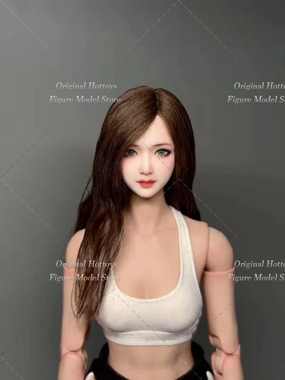 19 Style 1/6 Scale Female Soldier Scene Accessories Tang Li Head Cover Wigs Series For 12-inches Action Figure Doll Bald Head