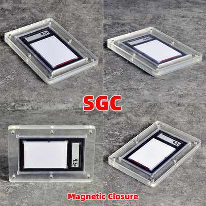 PSA BGS CSG CGC SGC Graded Slab Guard Case Magnetic Holder Protector Display Storage Box Frame for Pokemon NBA TCG Trading Cards