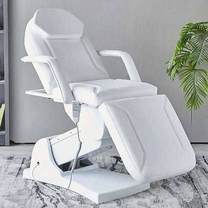 Electric Height Adjustable Massage Table Metal Frame Synthetic Leather Spa Treatment Bed For Beauty Salon Tattoo Studio