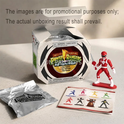 Original Mighty Morphin Power Rangers Re-Ignition Mini Figure Blind Box 2 Inch Mini Figure Rita Putty Patroller Collectible Toys