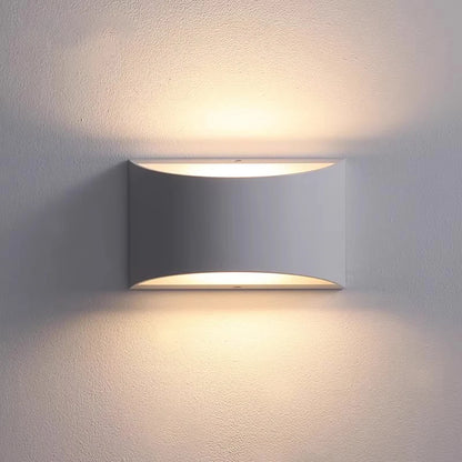 Aluminum LED Wall Light Indoor Light Bedroom Living Room Wall Light Modern Simple 6W White Black Wall Lamp Lighting Fixture
