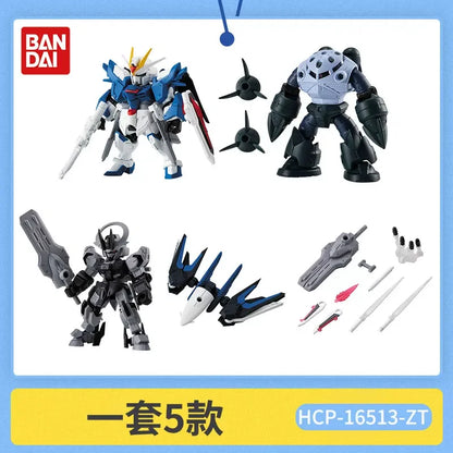 Bandai Gashapon Original Mobile Suit Ensemble (MSE) Gundam RX-78-2 Strike Hi-Nu Wing Astray ZZ Barbatos Assemble Model Kit