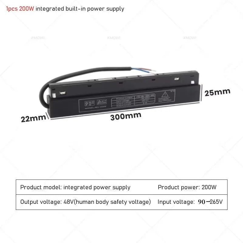 Magnetic Track LED Light Fixtures Flexible Ceiling Spotlight Rail Strip Magnet System For Indoor Modern Home Living Room Kitchen