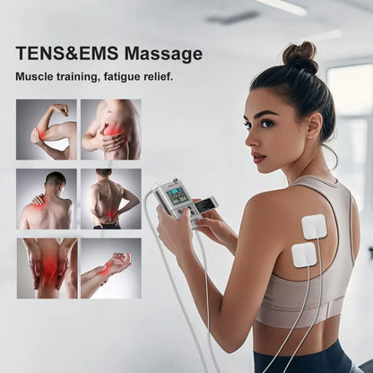 Physiotherapy Tens Muscle Stimulator Electric Ems Acupuncture Body Massage Digital Therapy Slimming Machine Electro Stimulator