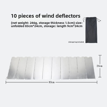 Portable Windproof Cassette Stove, High Power Outdoor Gas Burner for Camping Picnic BBQ Home Kitchen Cooking