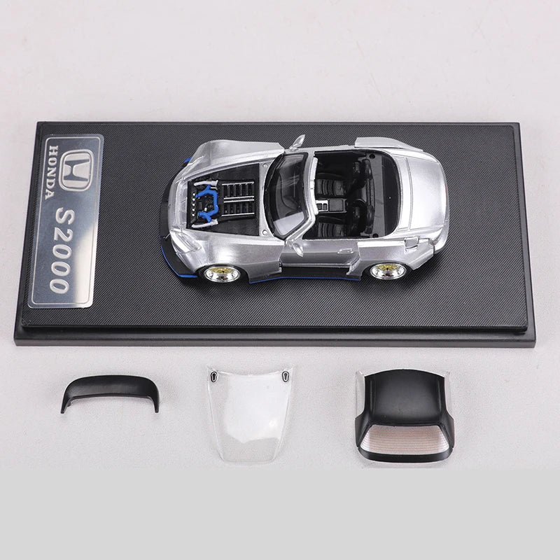RM 1:64 S2000 Convertible Sports Car Alloy Model Car