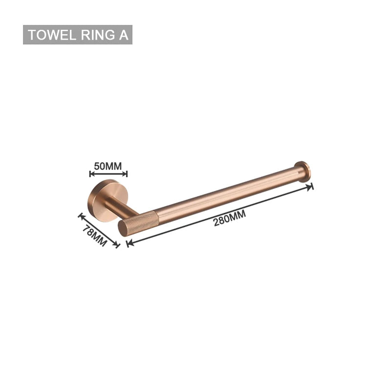 High Quality Soap Dispenser Toilet Brush Holder Toilet Paper Holder Towel Bar Rail Rack Hanger Hook Bathroom Accessories Set