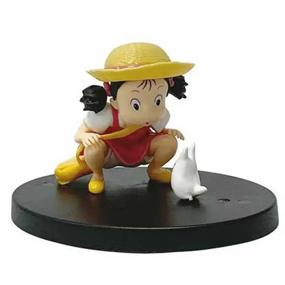 New Hot Anime Cartoon Totoro Peripheral 5pcs/set Trendy Figurine Office Desk Bedroom Bedside Table Decor Students Birthday Gifts
