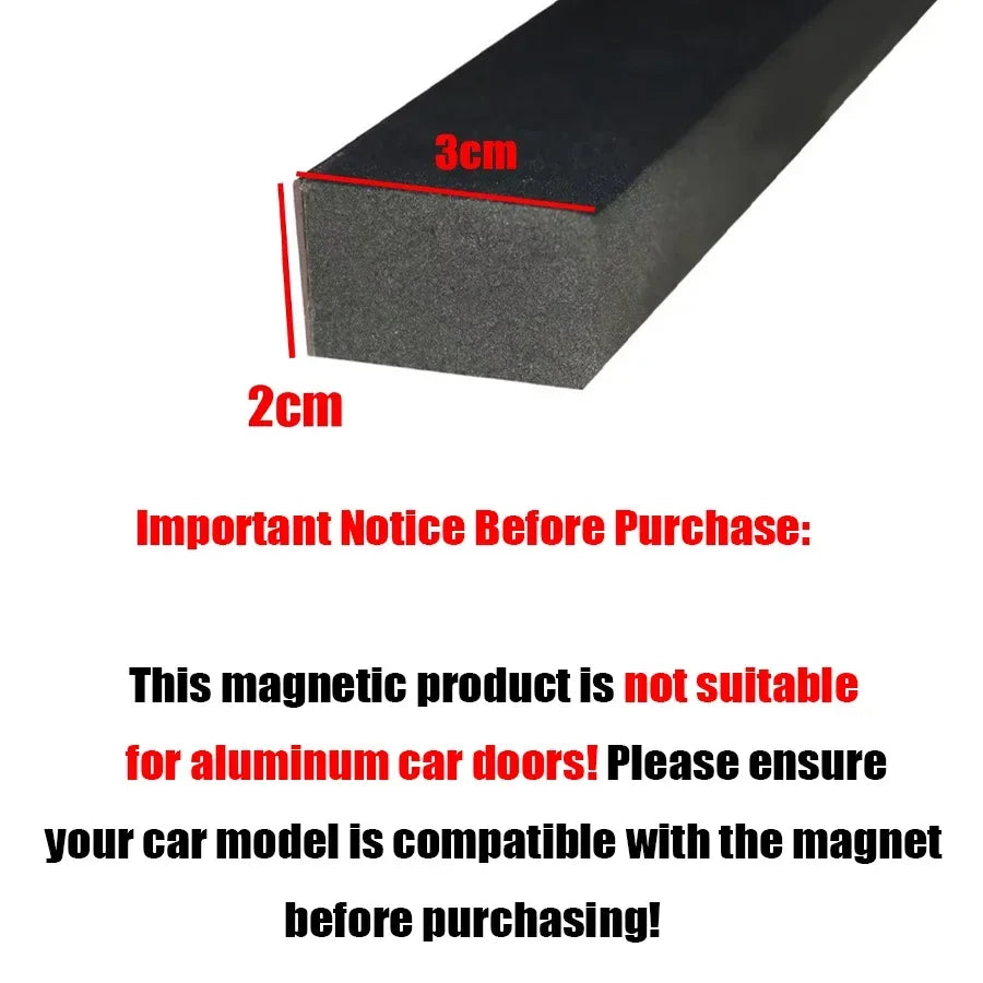 Car door magnetic anti-collision strip, car door sponge, anti-collision parking, anti scratch protection tape, cushion sponge