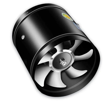 4''6''8''  Pipe Exhaust Fan Air Ventilator Metal Pipe Ventilation Exhaust Fan Mini Extractor Bathroom Toilet Wall Fan Duct Fan