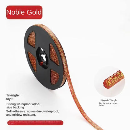 6M Ceramic Tile Gap Tape Kitchen Bathroom Waterproof Beautiful Seam Self-Adhesive Sticker Wall Floor Gap Line Decorative Strip