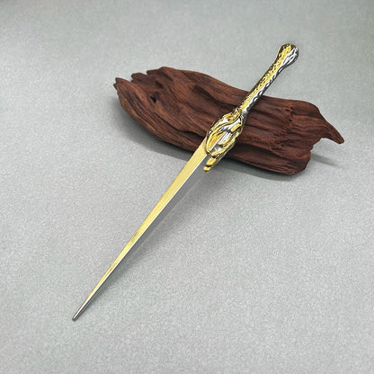 22cm LoTR Series Sting Glamdring Narthil Thranduil's Keychain Movie Peripherals 1:6 Sword Model Ornaments Key Rings