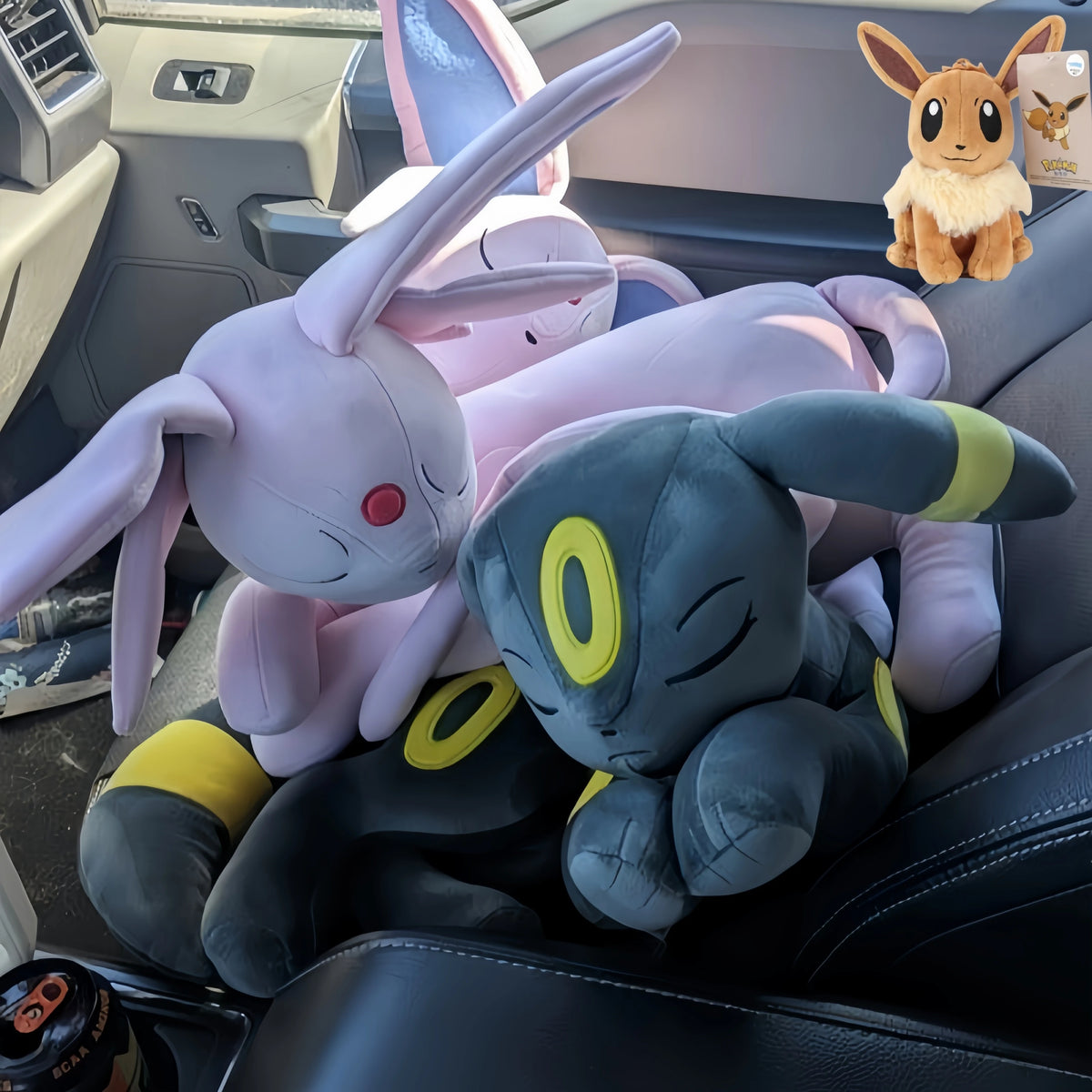 Big Size 50cm Umbreon Plushies Eevee Evoli Sleep Plush Flareon Vaporeon Sylveon Peluche Charizard Piplup Piplup Riolu Toy Gift