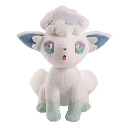Shiny Ninetales Vulpix Plush Toys Stuffed Animal Charizard Game for Collectible Gift,Soft Plushies Cartoon Character 20-30cm