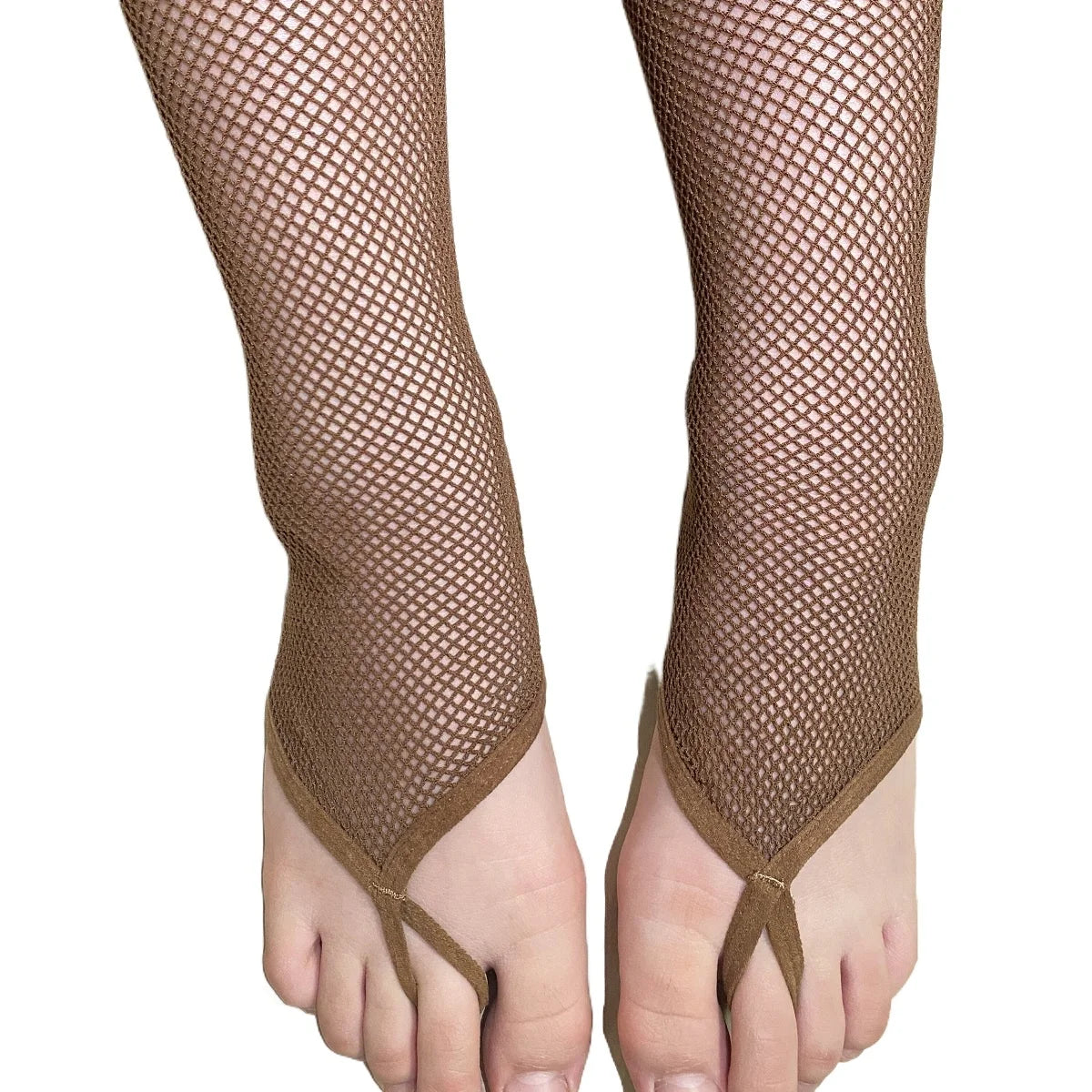 Latin Tights Women Professional Fishnet Tights Ballroom&Latin Dance Hard Yarn Elastic Latin Stockings Pantyhose Open Toes
