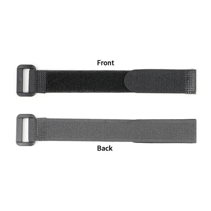 Black 200mm ~ 600mm Cable Ties Reusable Self Adhesive Nylon Strap Reverse Buckle Line Wire Organizer Hook Loop Bundle Fastener