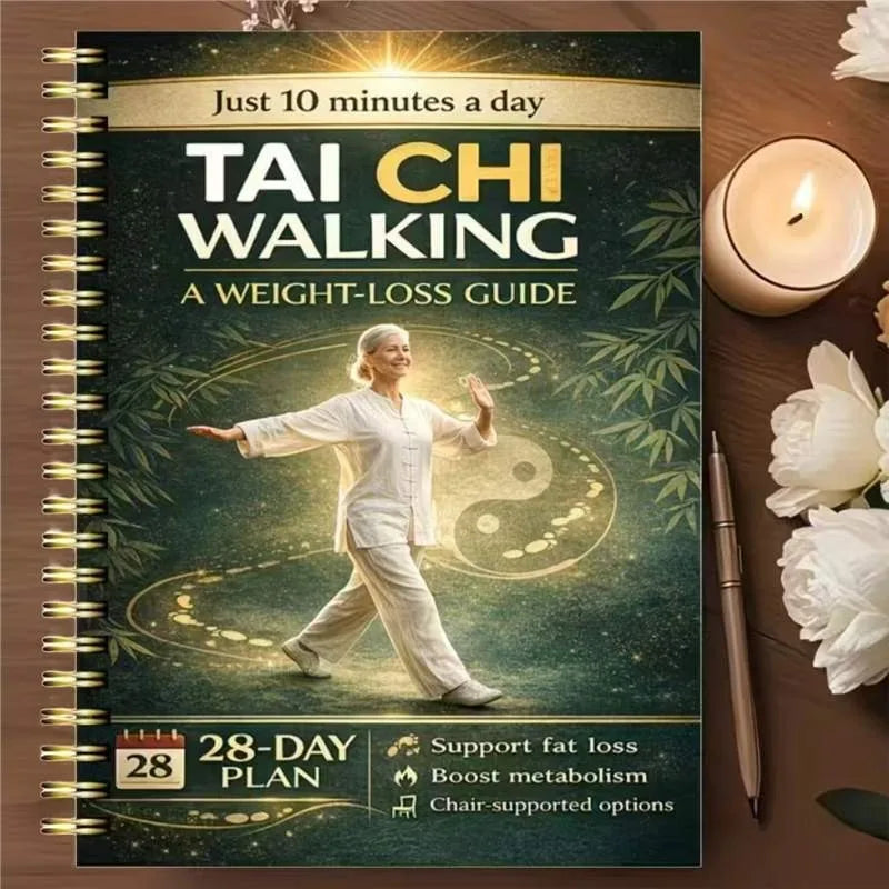 Tai Chi Fitness Books Are A Guide To Low-impact Chair Exercise for The Elderly Who Are 60+, 28 Days and 10 Minutes A Day.