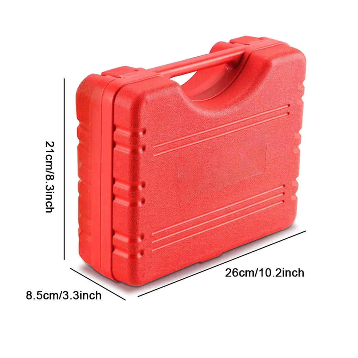 2 in 1 Manual Vacuum Pressure Pump Brake Fluid Drain Kit Vacuum Pistol Pump Tester Kit Portable Durable Aluminum Vacuum Gauge