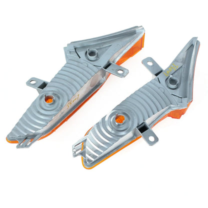 For Porsche Cayenne 2007 2008-2010 Car Right Left Plastic Clear Front Side Marker Lights Signal Lamp 95563103501 95563103601