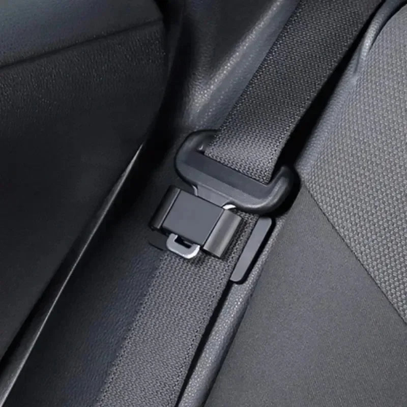 Car Safety Belt Limiter Seat Belt Fixed Buckle Stopper Clip Spacing Limit Adjusting Device SeatBelt Non-slip Buckles Accessories