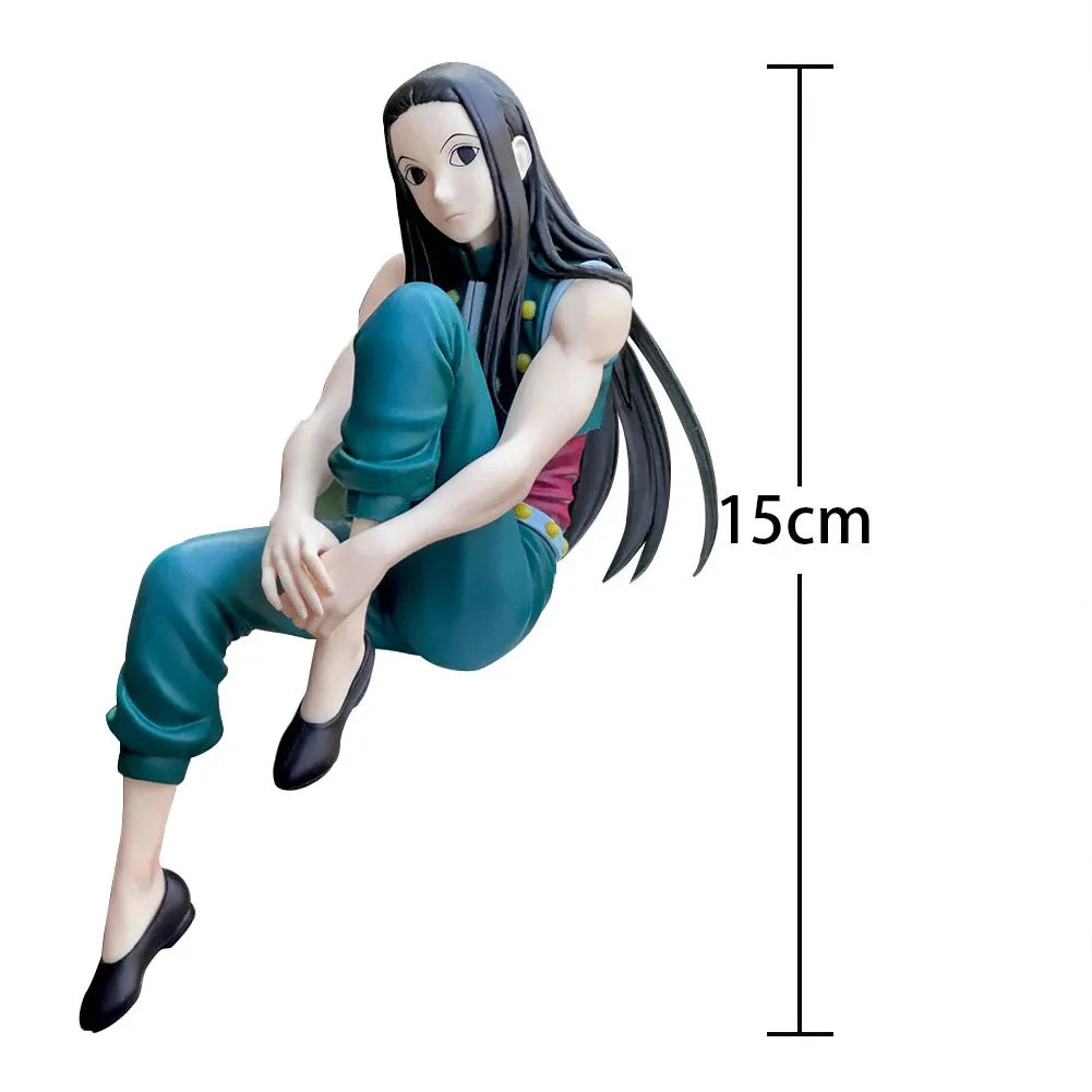 14cm Kurapika Figurine Cute Anime HUNTER X HUNTER PVC Miniatures Ornaments Japanese Manga Model Doll Toy Garage Kits GK Figure
