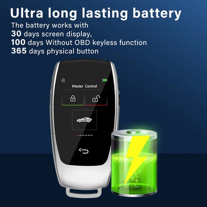 Universal Smart Car Remote Key For BMW Mercedes-Benz Audi Hyundai Toyota Mazda Honda Lexus Porsche Kia Modified CF799 LCD Screen