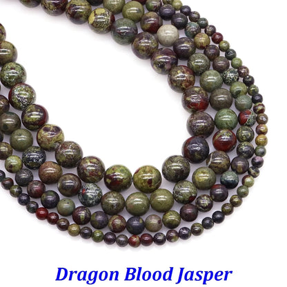 Natural Stone 4 6 8 10mm Round Leopardskin Jaspers Stone Spacer Loose Bead For Jewelry Making DIY Bracelet Needlework Accessorie