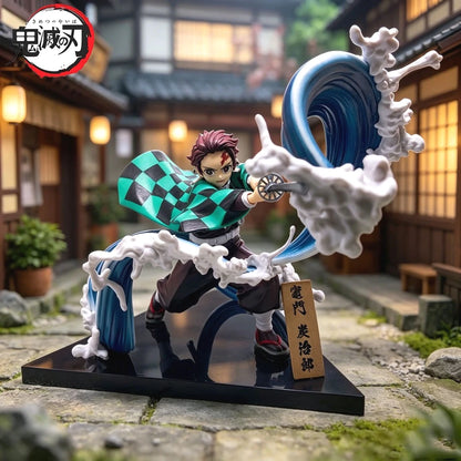 Anime Demon Slayer Figure Rengoku Kyoujurou Kamado Tanjiro Action Figures Pvc Statue Desktop Collection Model Toys Gifts