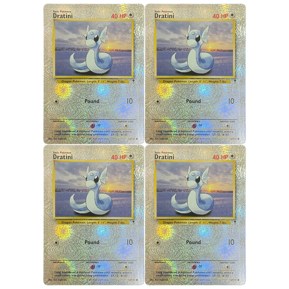 TCG English Mewtwo Collection Card Legendary Collection 29/110 #29 Reverse Holo Card Diy Proxy