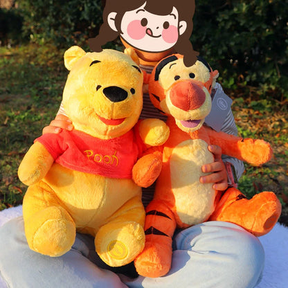 Cute Winnie The Pooh Plush Toys Stuffed Animal Set My Friends Tigger And Pooh Bear Soft Bulk Wholesale Dolls Xmas Gifts For Kids