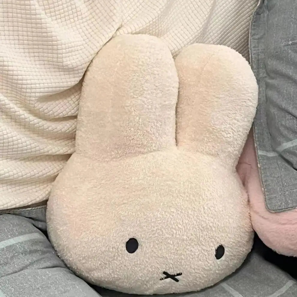 Miffy Black eyes Cute Doll Plush Toy Kawaii Bed Pillow soft comfortable Sofa Cushion Pillow Gift toys for Girl and Boy