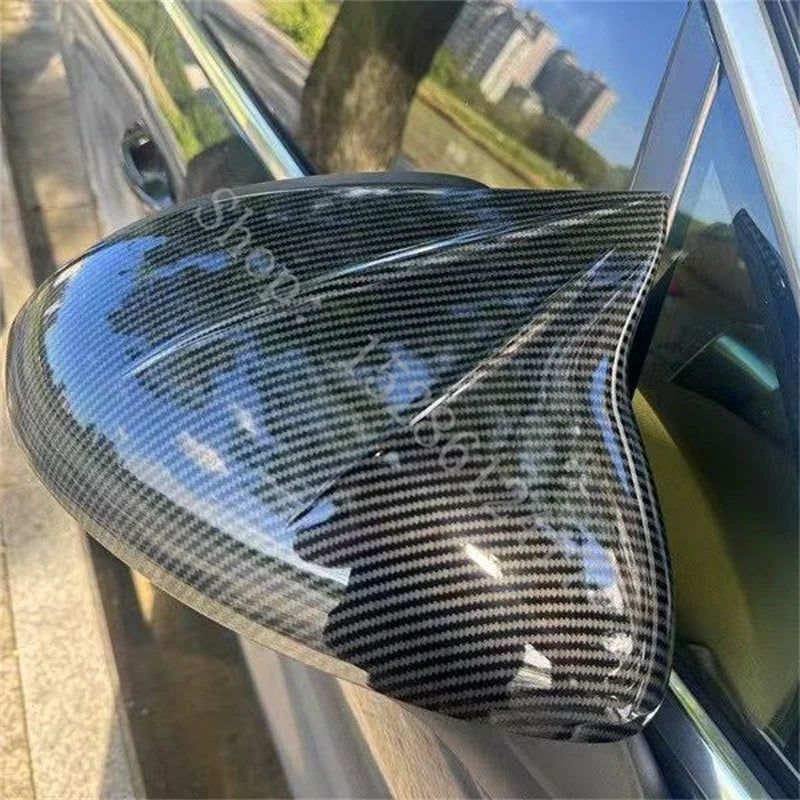 For Porsche Cayenne 2011 2012 2013 2014 Paste style Side Door Side Mirror Cover Trim Rear View Cap Overlay Molding Garnish
